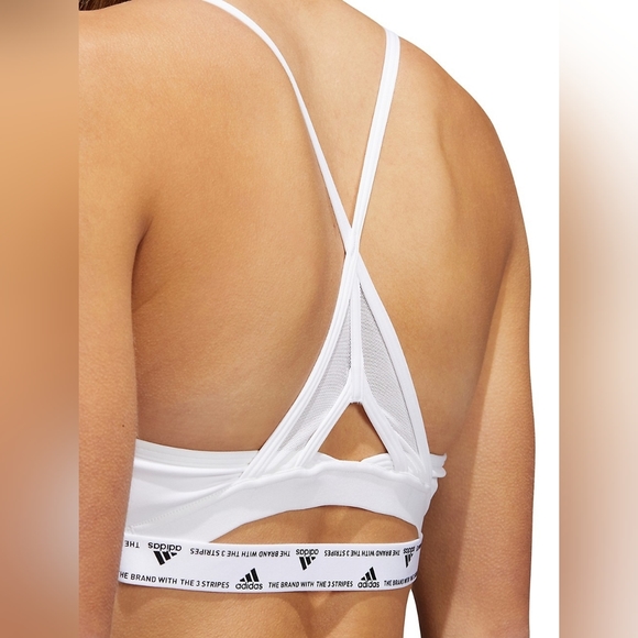 Adidas Aeroreact Light-Support Sports Bra HC5421 - Picture 3 of 6